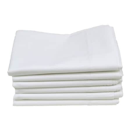 R & R Textile R&R Textile - Hotel Basics Standard Pillow Cases, 42in x 36in, White - 12 Pack X32000